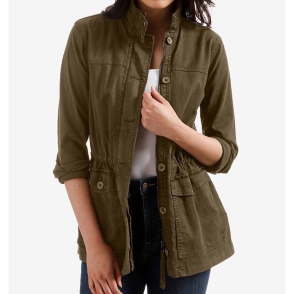 Lucky Brand Brand New Army Green Jacket